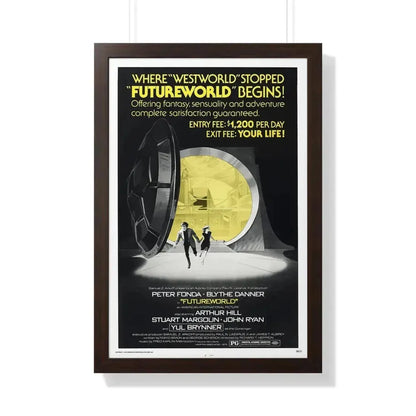 FUTUREWORLD (2) 1976 - Framed Movie Poster - The Sticker Space
