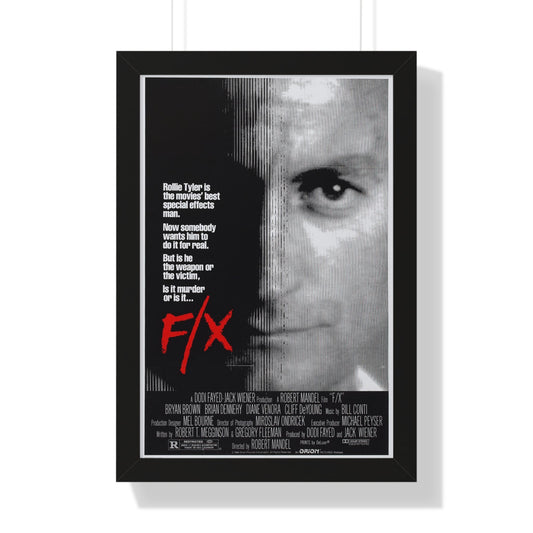 FX MURDER BY ILLUSION 1986 - Framed Movie Poster-16″ x 24″-The Sticker Space