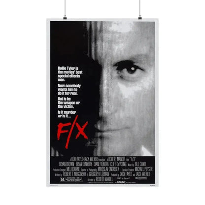 FX MURDER BY ILLUSION 1986 - Paper Movie Poster 24″ x 36″ Matte - The Sticker Space
