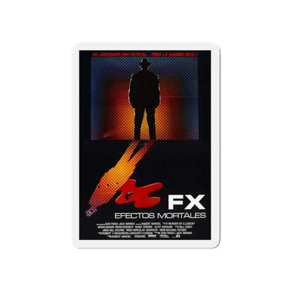 FX MURDER BY ILLUSION (FRENCH) 1986 Movie Poster - Refrigerator Magnet - The Sticker Space