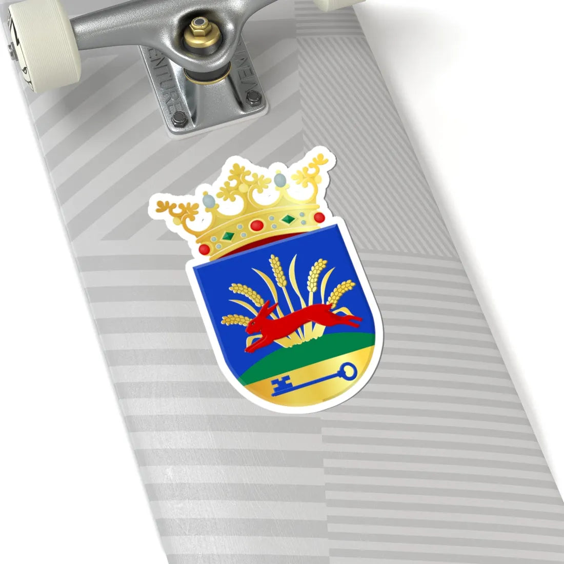 Gaasterland-Sloten wapen (Netherlands) (Coat of Arms) STICKER Vinyl Kiss-Cut Decal - The Sticker Space