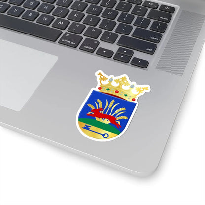 Gaasterland-Sloten wapen (Netherlands) (Coat of Arms) STICKER Vinyl Kiss-Cut Decal - The Sticker Space