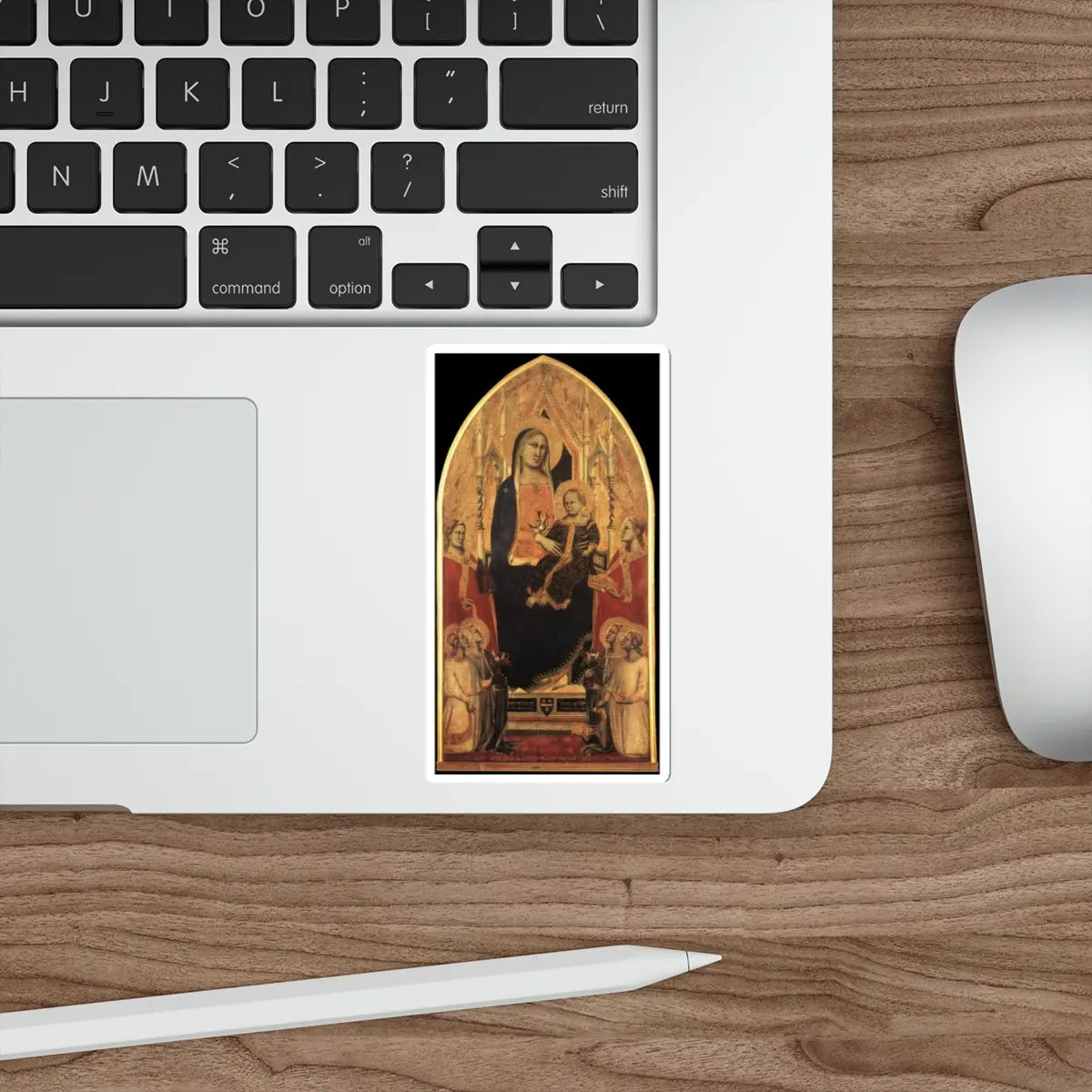 SKU:15253370193494806838 Sticker types:White Shape:Die-Cut Sizes:4" × 4"