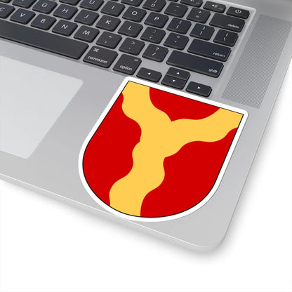 Gagnef vapen (Sweden) (Coat of Arms) STICKER Vinyl Kiss-Cut Decal - The Sticker Space