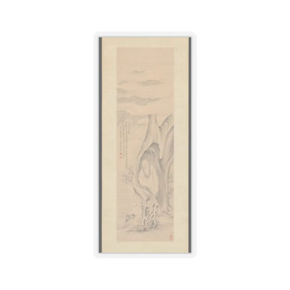 Gai Qi - Luohan Meditating in a Tree - 1821 v1 - STICKER Vinyl Kiss-Cut Decal