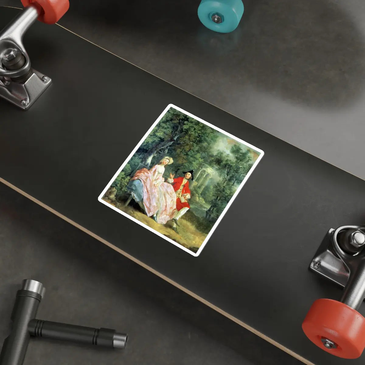 SKU:17129195183740972987 Sticker types:White Shape:Die-Cut Sizes:5" × 5"