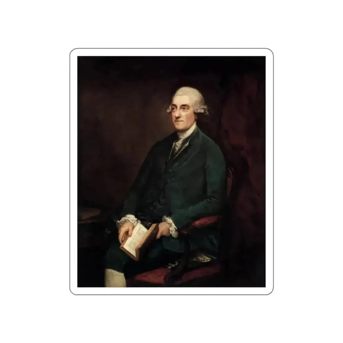 GAINSBOROUGH, Thomas - Isaac Henrique Sequeira (Artwork) STICKER Vinyl Die-Cut Decal - The Sticker Space