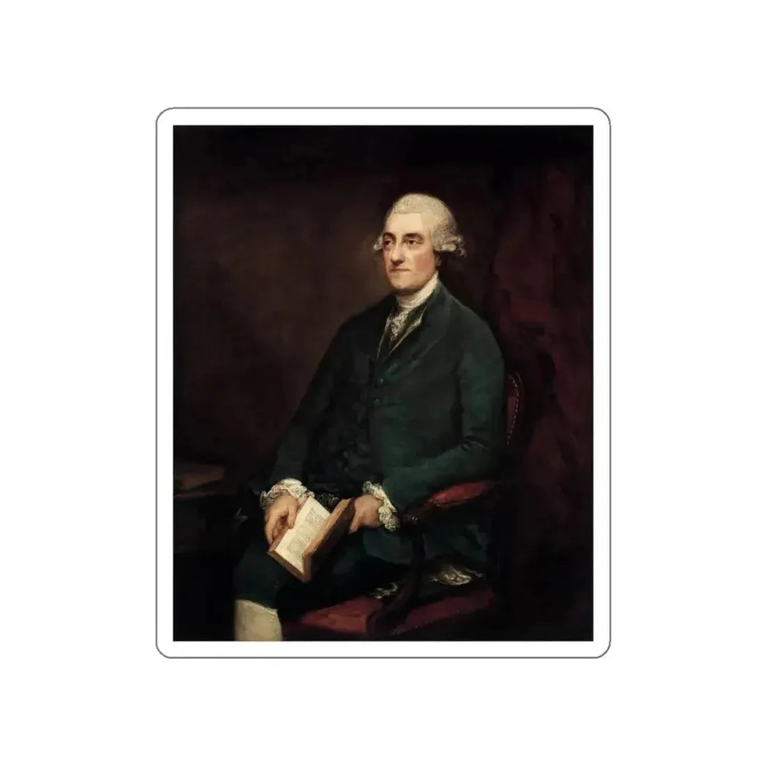 GAINSBOROUGH, Thomas - Isaac Henrique Sequeira (Artwork) STICKER Vinyl Die-Cut Decal - The Sticker Space