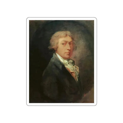 GAINSBOROUGH, Thomas - Self-Portrait (Artwork) STICKER Vinyl Die-Cut Decal White Die-Cut 2 Inch - The Sticker Space