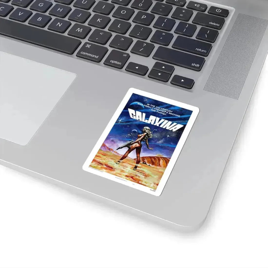 GALAXINA 1980 Movie Poster - STICKER Vinyl Kiss-Cut Decal - The Sticker Space