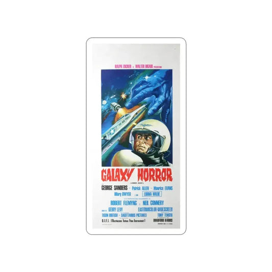 GALAXY HORROR 1969 Movie Poster STICKER Vinyl Die-Cut Decal 2 Inch - The Sticker Space