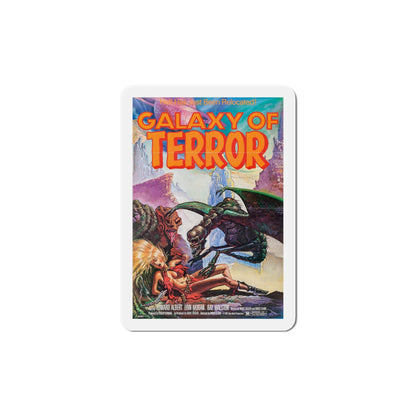 Galaxy of Terror 1981 Movie Poster Die-Cut Magnet-The Sticker Space