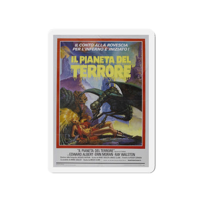 GALAXY OF TERROR (ITALIAN) 1981 Movie Poster - Die-Cut Magnet-5" x 5"-The Sticker Space