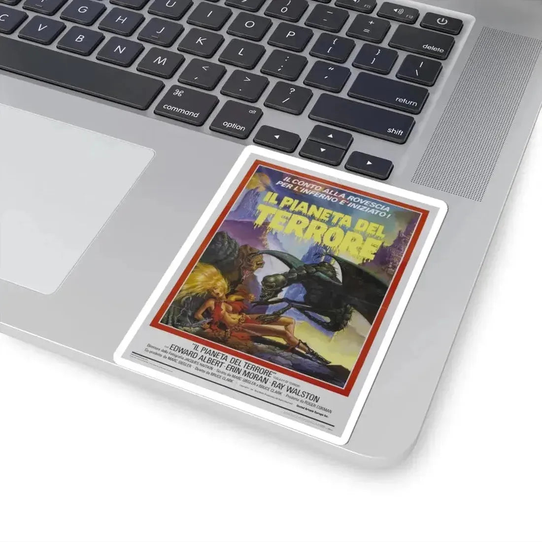 GALAXY OF TERROR (ITALIAN) 1981 Movie Poster - STICKER Vinyl Kiss-Cut Decal - The Sticker Space