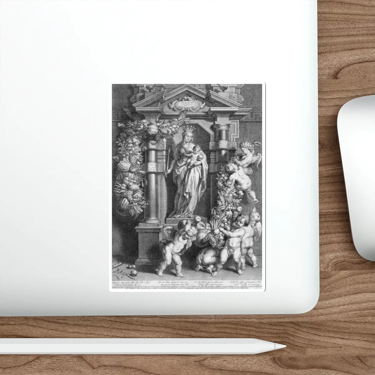 SKU:22644552314380118501 Sticker types:White Shape:Die-Cut Sizes:5" × 5"