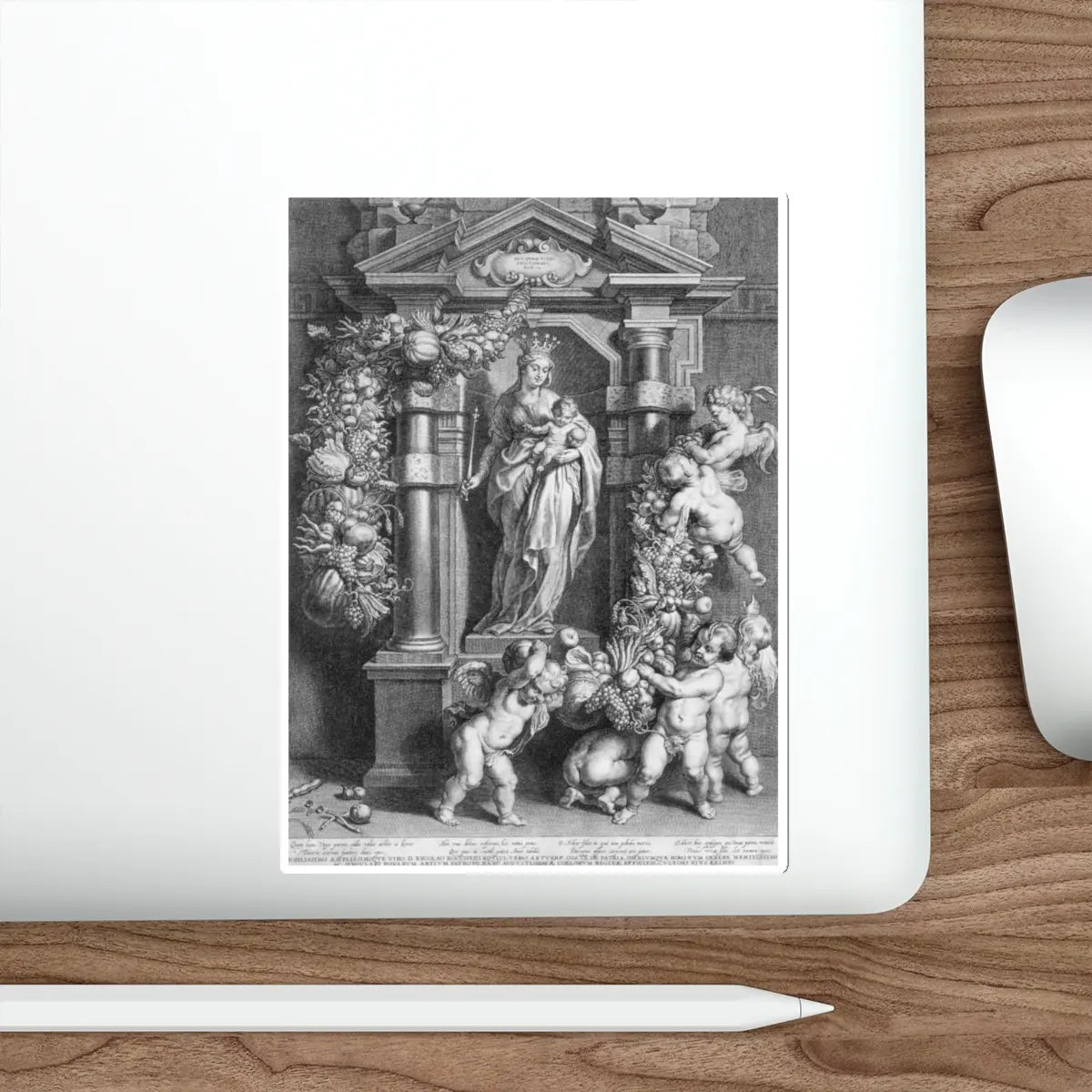 SKU:28053252523029765316 Sticker types:White Shape:Die-Cut Sizes:6" × 6"
