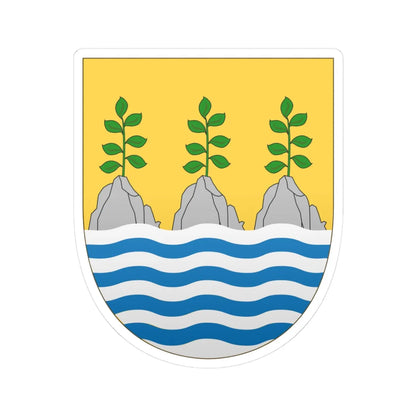 Gallego (Portugal) (Coat of Arms) STICKER Vinyl Kiss-Cut Decal 3 Inch White - The Sticker Space