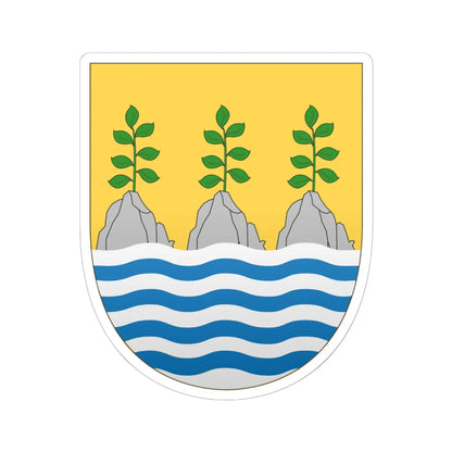 Gallego (Portugal) (Coat of Arms) STICKER Vinyl Kiss-Cut Decal 6 Inch White - The Sticker Space