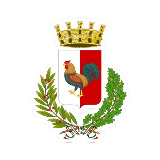 Gallese-Stemma (Italy) (Coat of Arms) STICKER Vinyl Kiss-Cut Decal 2 Inch White - The Sticker Space