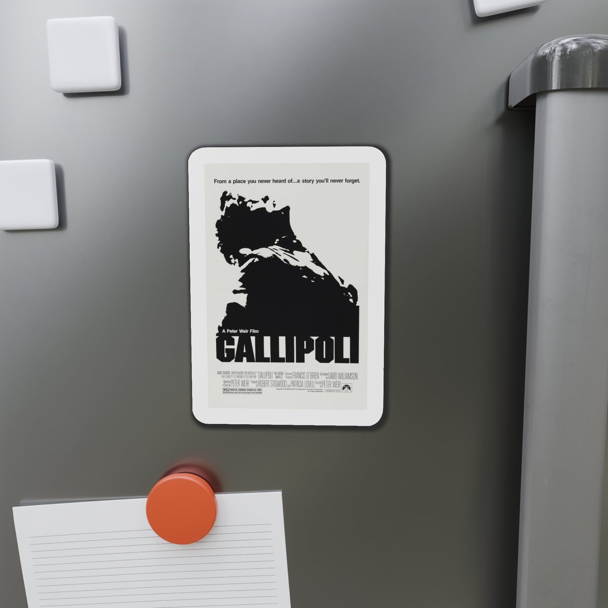 Gallipoli 1981 Movie Poster Die-Cut Magnet-The Sticker Space