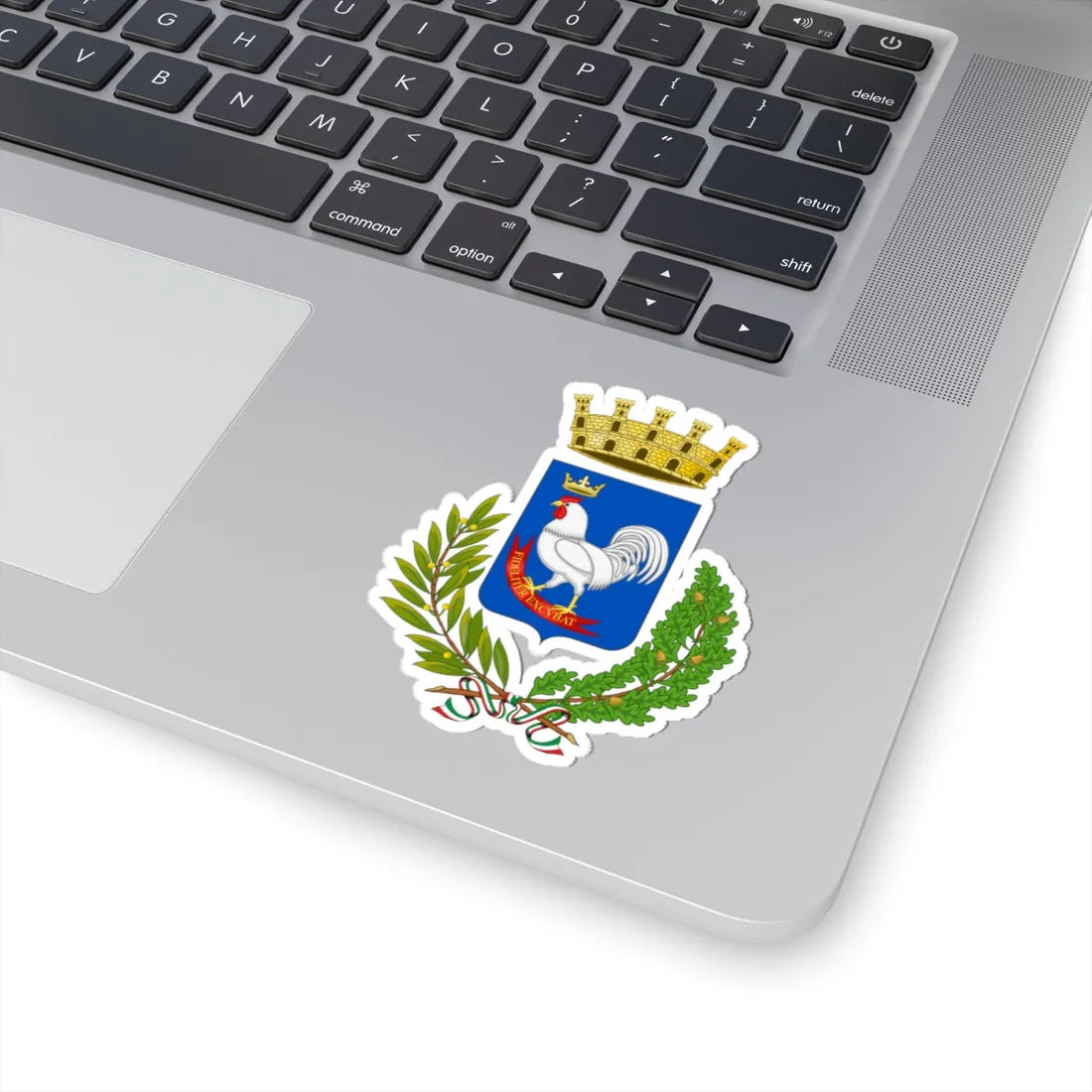Gallipoli-Stemma (Italy) (Coat of Arms) STICKER Vinyl Kiss-Cut Decal - The Sticker Space