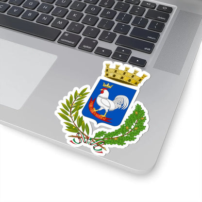 Gallipoli-Stemma (Italy) (Coat of Arms) STICKER Vinyl Kiss-Cut Decal - The Sticker Space