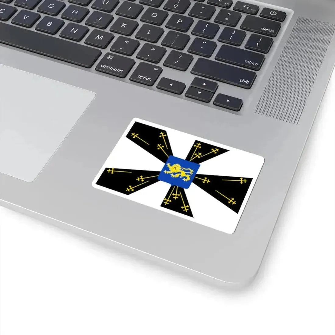 Galmaarden vlag (Belgium) STICKER Vinyl Kiss-Cut Decal - The Sticker Space