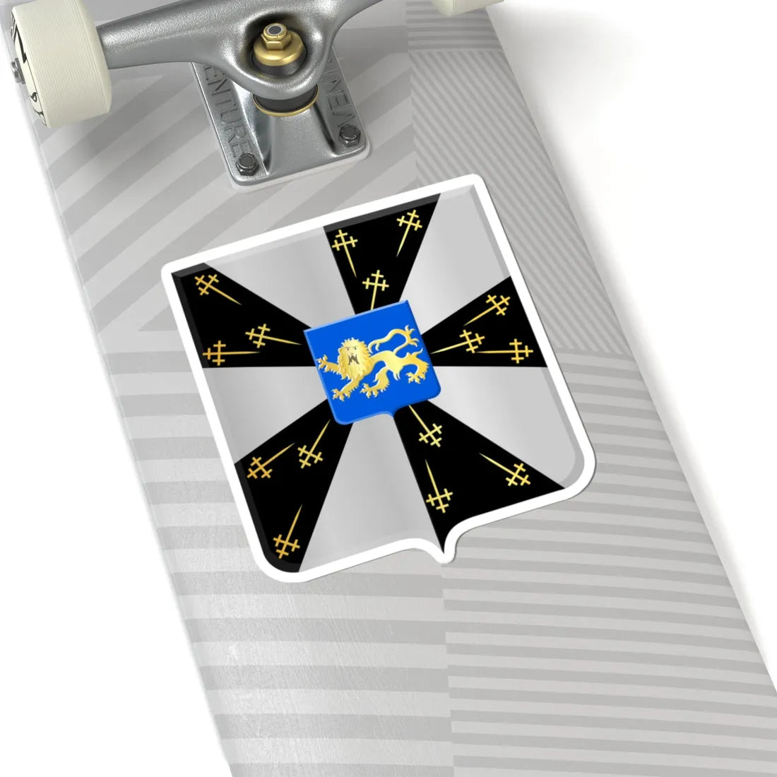 Galmaarden wapen (Belgium) (Coat of Arms) STICKER Vinyl Kiss-Cut Decal - The Sticker Space
