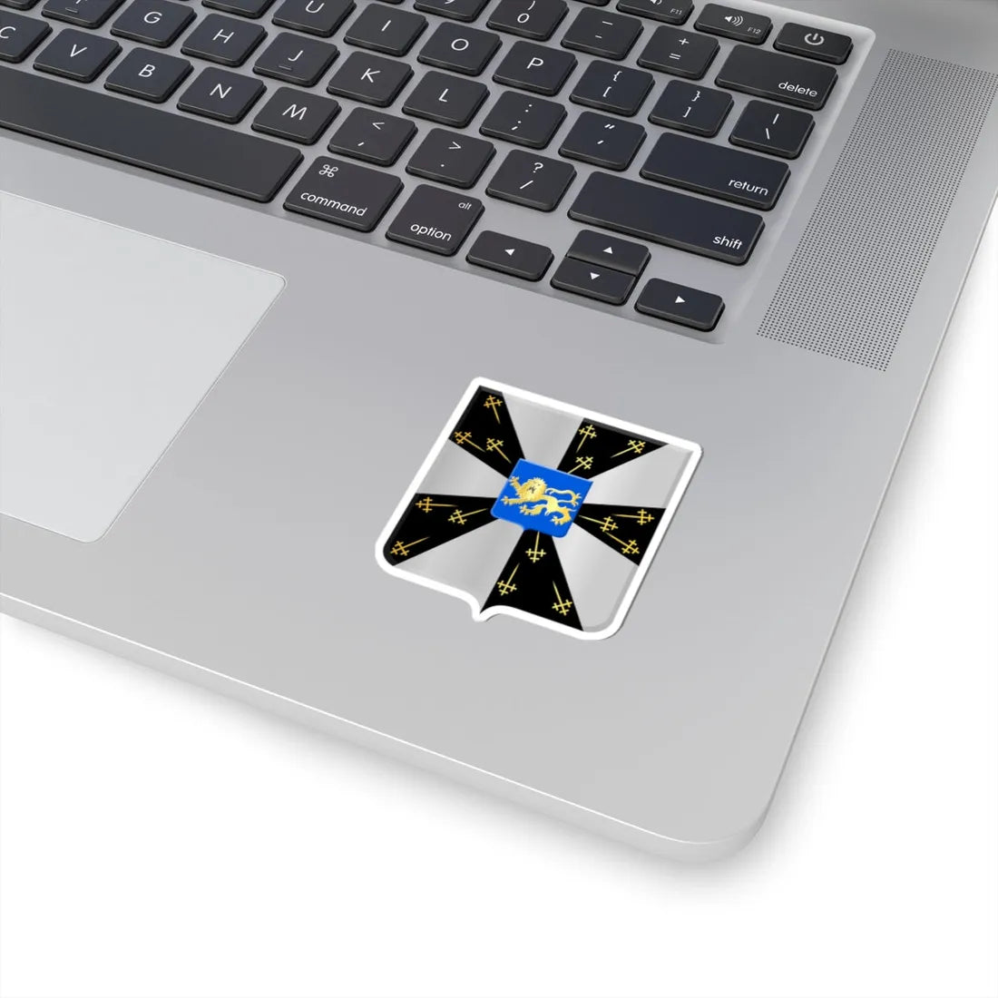 Galmaarden wapen (Belgium) (Coat of Arms) STICKER Vinyl Kiss-Cut Decal - The Sticker Space
