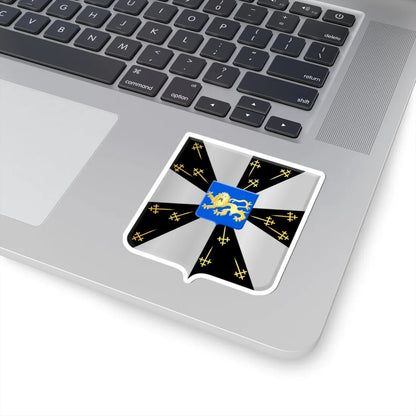 Galmaarden wapen (Belgium) (Coat of Arms) STICKER Vinyl Kiss-Cut Decal - The Sticker Space