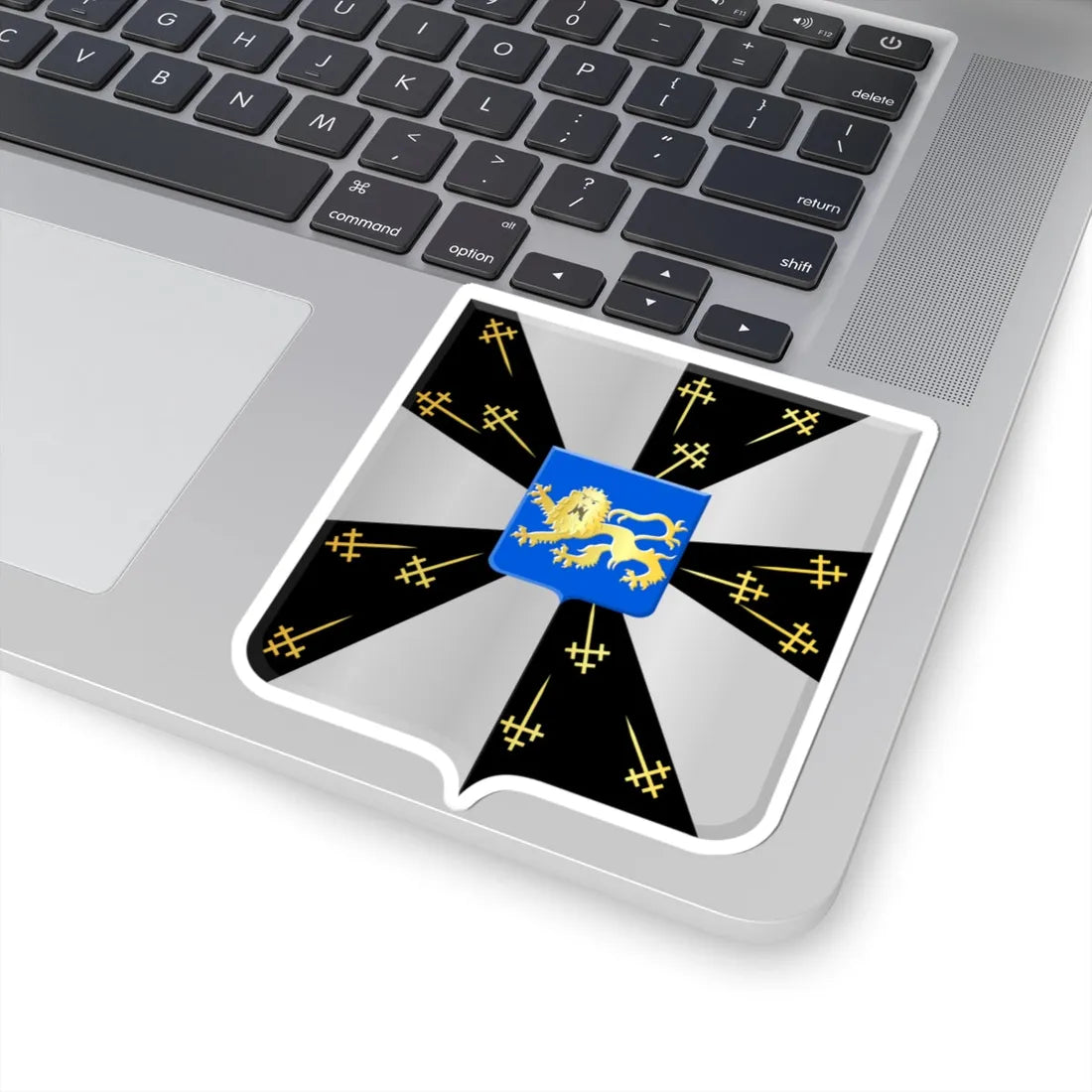 Galmaarden wapen (Belgium) (Coat of Arms) STICKER Vinyl Kiss-Cut Decal - The Sticker Space
