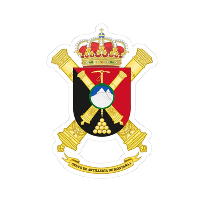 GAM I (Spain) (Coat of Arms) STICKER Vinyl Kiss-Cut Decal 3 Inch White - The Sticker Space