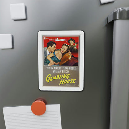 Gambling House 1951 Movie Poster Die-Cut Magnet-The Sticker Space