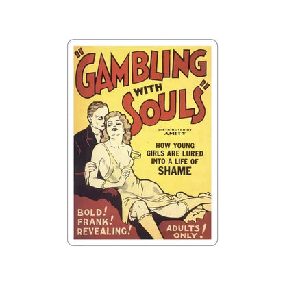 GAMBLING WITH SOULS 1936 Movie Poster STICKER Vinyl Die-Cut Decal 4 Inch - The Sticker Space
