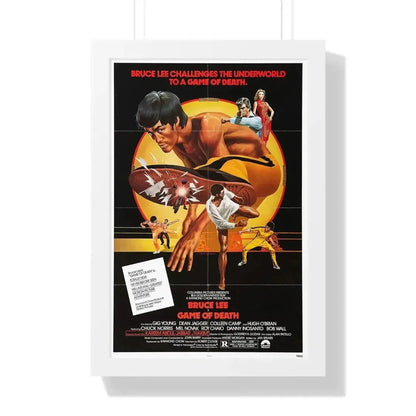 GAME OF DEATH 1978 - Framed Movie Poster - The Sticker Space