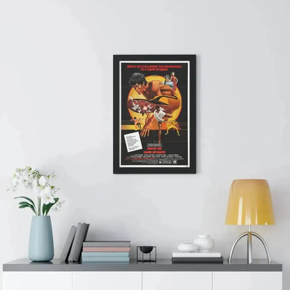 GAME OF DEATH 1978 - Framed Movie Poster - The Sticker Space