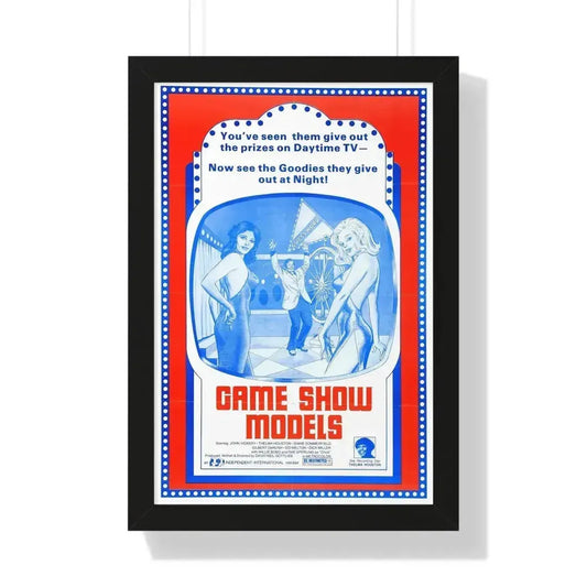 GAME SHOW MODELS 1977 - Framed Movie Poster 16″ x 24″ Black - The Sticker Space