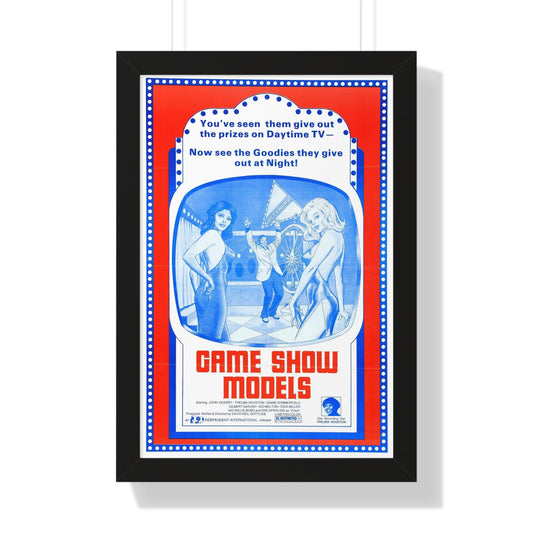 GAME SHOW MODELS 1977 - Framed Movie Poster-16″ x 24″-The Sticker Space