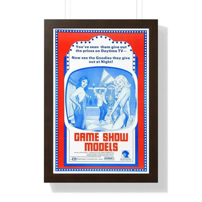 GAME SHOW MODELS 1977 - Framed Movie Poster - The Sticker Space