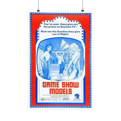 GAME SHOW MODELS 1977 - Paper Movie Poster - The Sticker Space