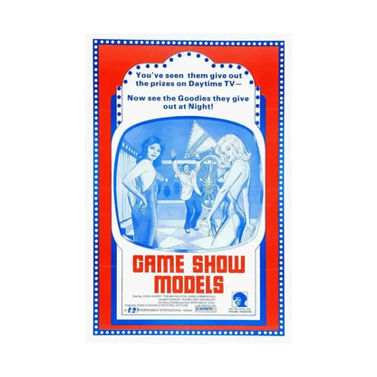 GAME SHOW MODELS 1977 - Paper Movie Poster - The Sticker Space