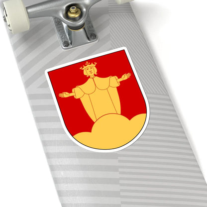 Gamla Uppsala vapen (Sweden) (Coat of Arms) STICKER Vinyl Kiss-Cut Decal - The Sticker Space