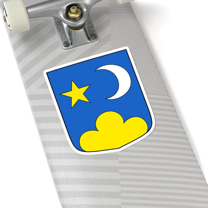 GampelBratsch-blazon (Switzerland) (Coat of Arms) STICKER Vinyl Kiss-Cut Decal - The Sticker Space
