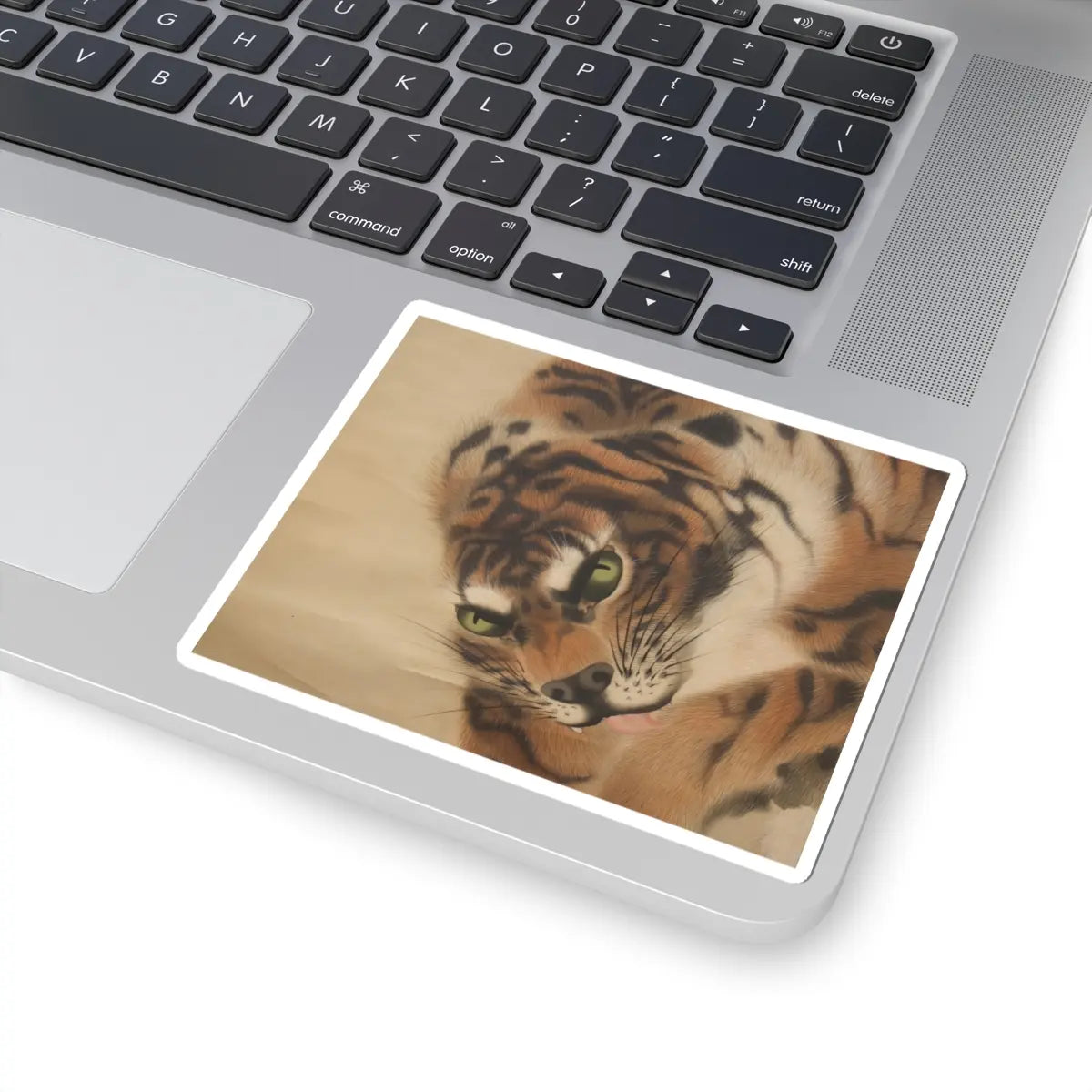 Gan Ku - Tiger - dated 1790 v3 - STICKER Vinyl Kiss-Cut Decal