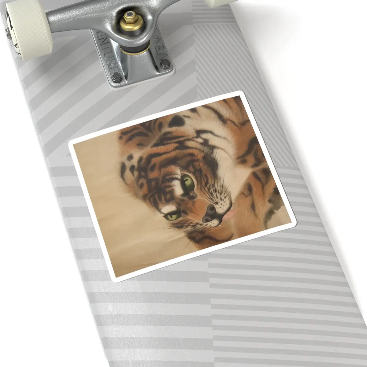 Gan Ku - Tiger - dated 1790 v3 - STICKER Vinyl Kiss-Cut Decal