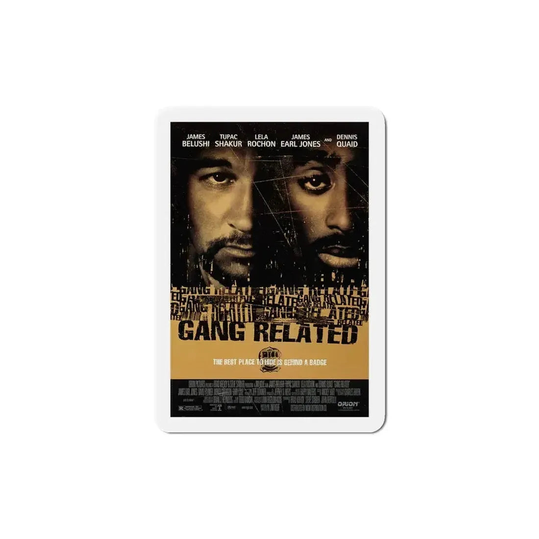 Gang Related 1997 Movie Poster Refrigerator Magnet 5 Inch - The Sticker Space