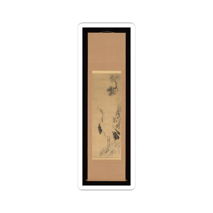 Ganjō Tengaku - Two Birds - dated 1869 v2 - STICKER Vinyl Kiss-Cut Decal