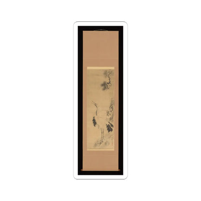 Ganjō Tengaku - Two Birds - dated 1869 v2 - STICKER Vinyl Kiss-Cut Decal