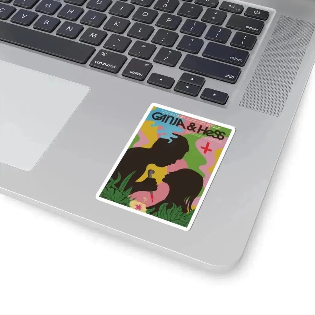 Ganja & Hess 1973 Movie Poster - STICKER Vinyl Kiss-Cut Decal - The Sticker Space