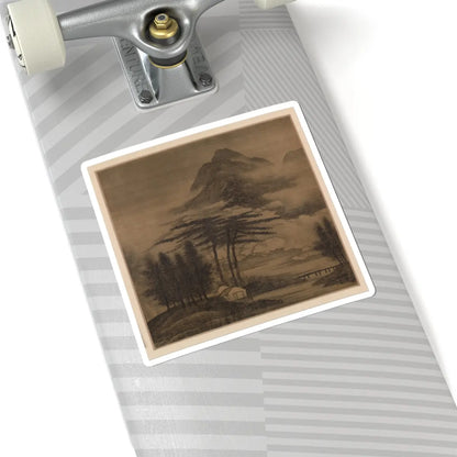 Gao Cen - Landscapes in the styles of old masters - 1667 v2 - STICKER Vinyl Kiss-Cut Decal